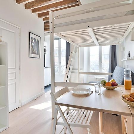 Stylish Mezzanine Studio In The Heart Of Paris 3F 외부 사진