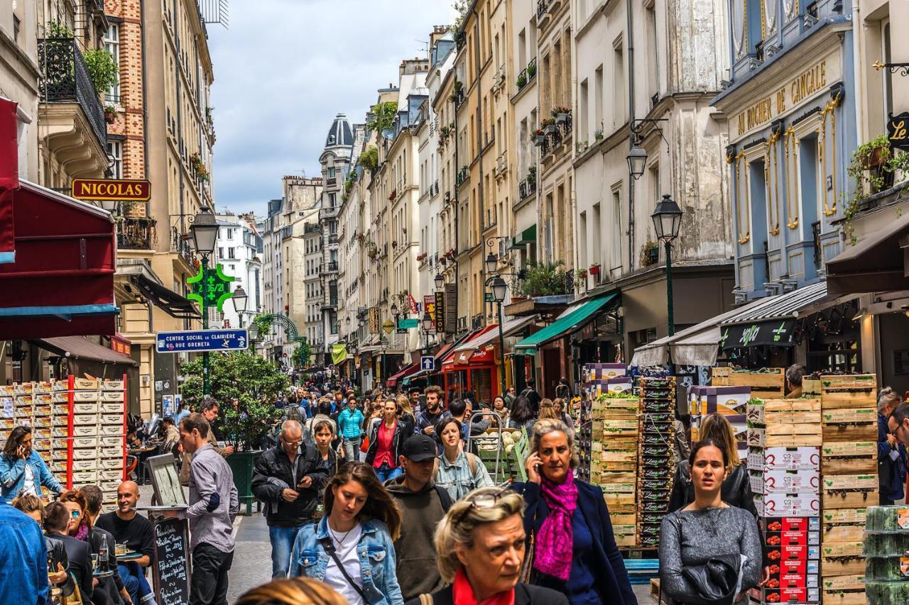 Stylish Mezzanine Studio In The Heart Of Paris 3F 외부 사진