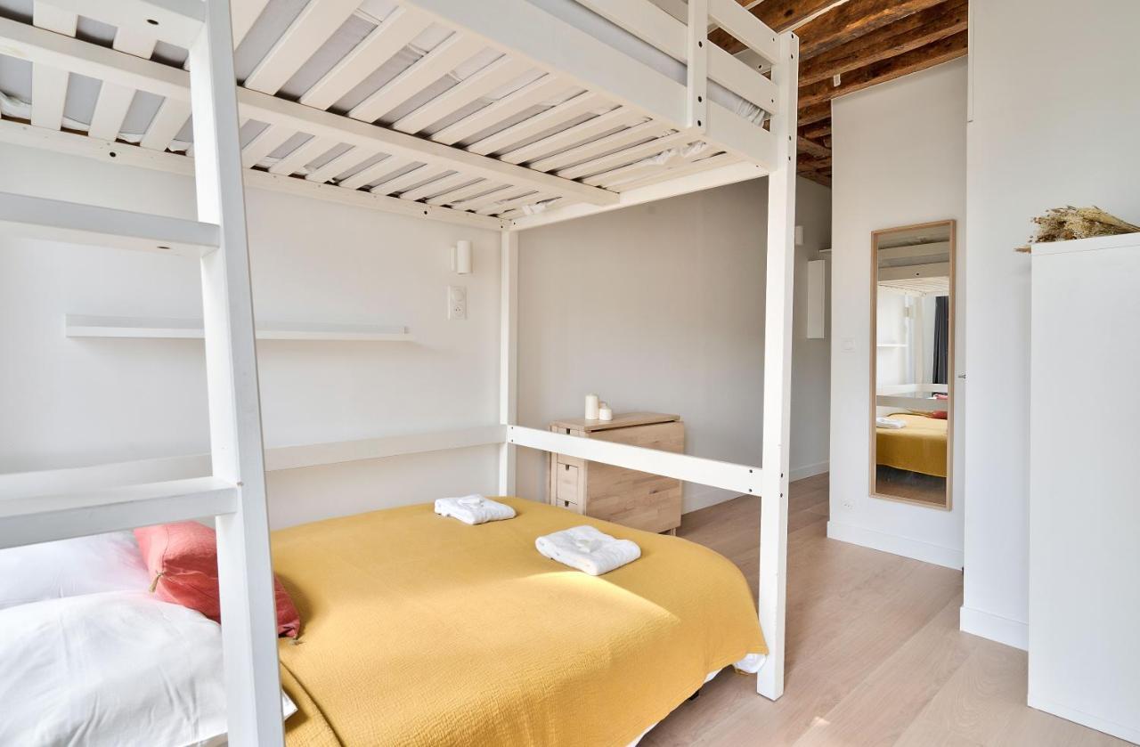 Stylish Mezzanine Studio In The Heart Of Paris 3F 외부 사진