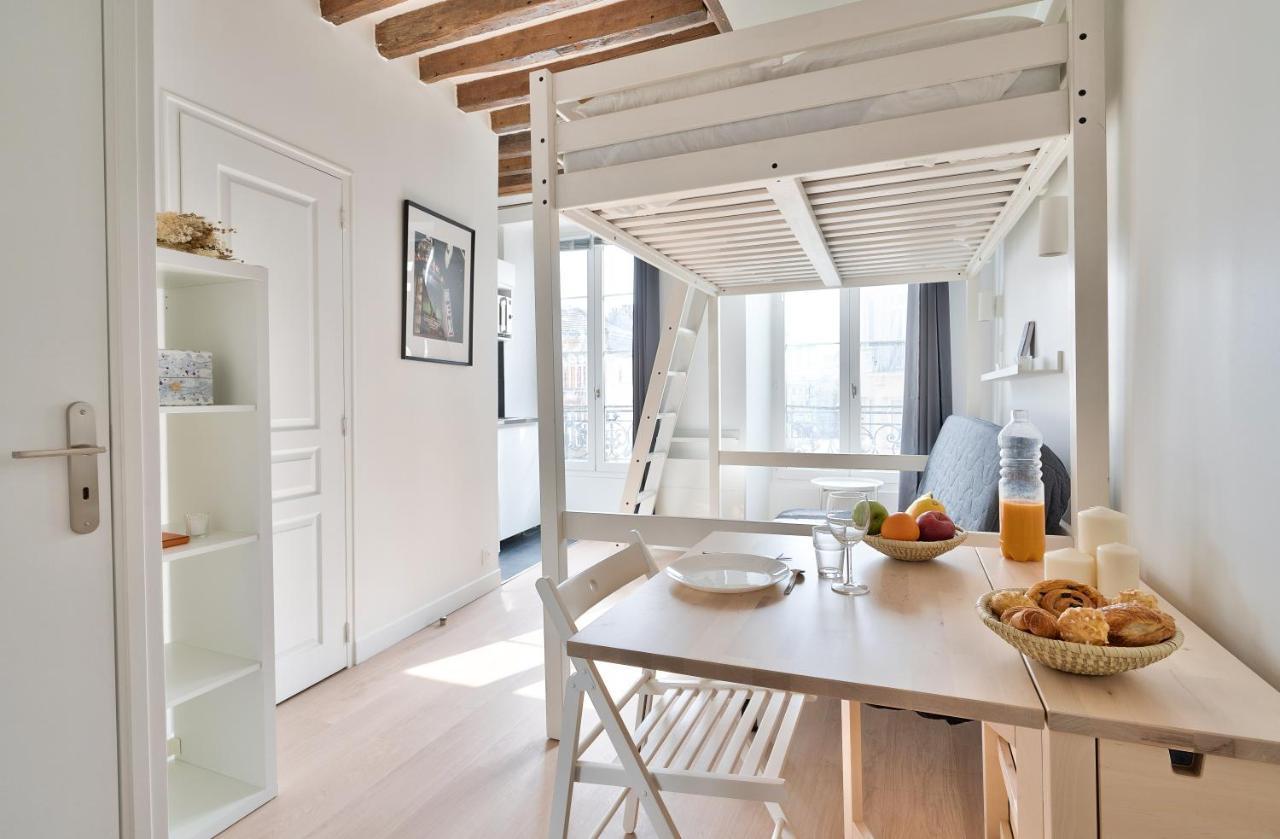 Stylish Mezzanine Studio In The Heart Of Paris 3F 외부 사진
