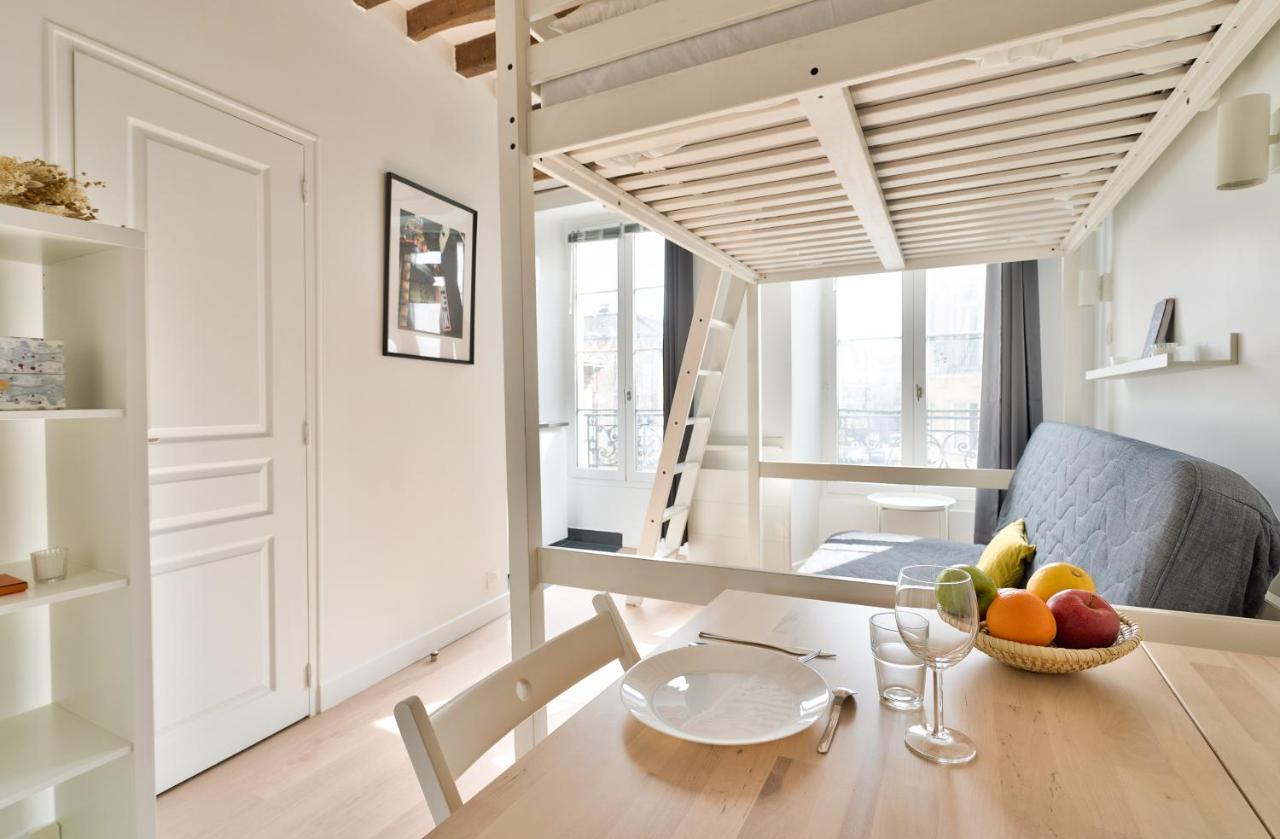 Stylish Mezzanine Studio In The Heart Of Paris 3F 외부 사진